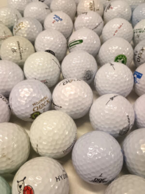 mixed used golf balls grade A