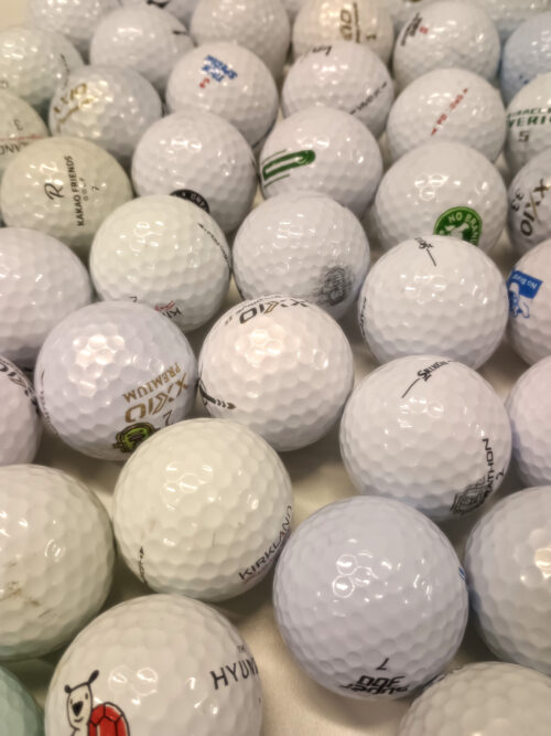 mixed used golf balls grade A